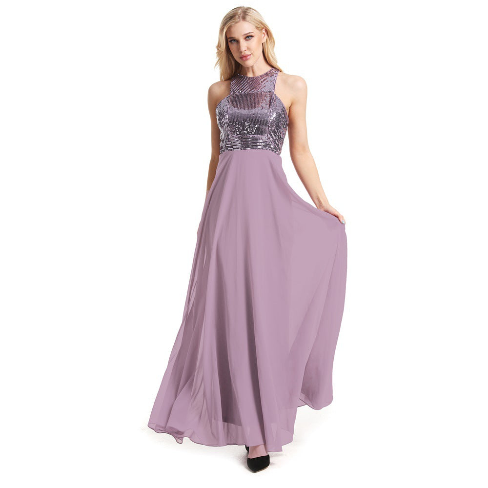 Slim Bridesmaid Wedding Women  Evening Dress