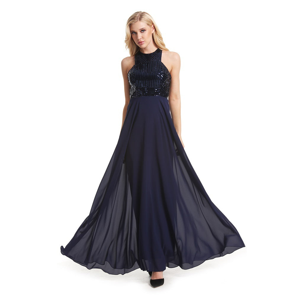 Slim Bridesmaid Wedding Women  Evening Dress